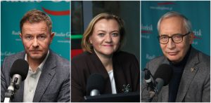 Ryszard Świlski, Anna Olkowska-Jacyno i Kazimierz Smoliński (fot. Radio Gdańsk/Adrian Kasprzycki)