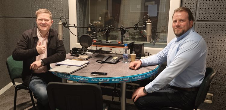 Sławomir Siezieniewski i Marcin Ryngwelski (fot. Radio Gdańsk)