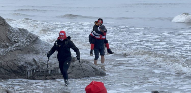 Ekstremalny bieg "Ultrakrew" (fot. Radio Gdańsk/Łukasz Kosik)