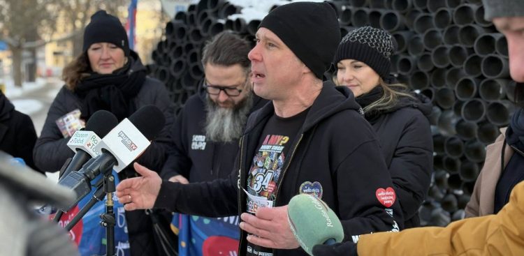 Konferencja poświęcona finałowi WOŚP w Elblągu, 19.01.2026 r. (fot. WOŚP Elbląg)