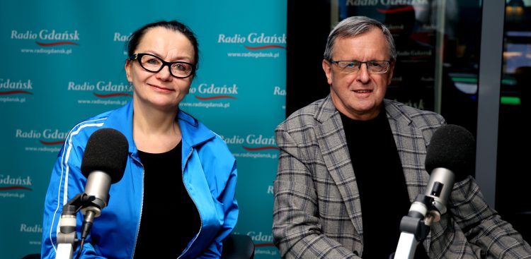 Wioletta Kakowska-Mehring i Ireneusz Karaśkiewicz (fot. Radio Gdańsk/Martyna Krawcewicz)