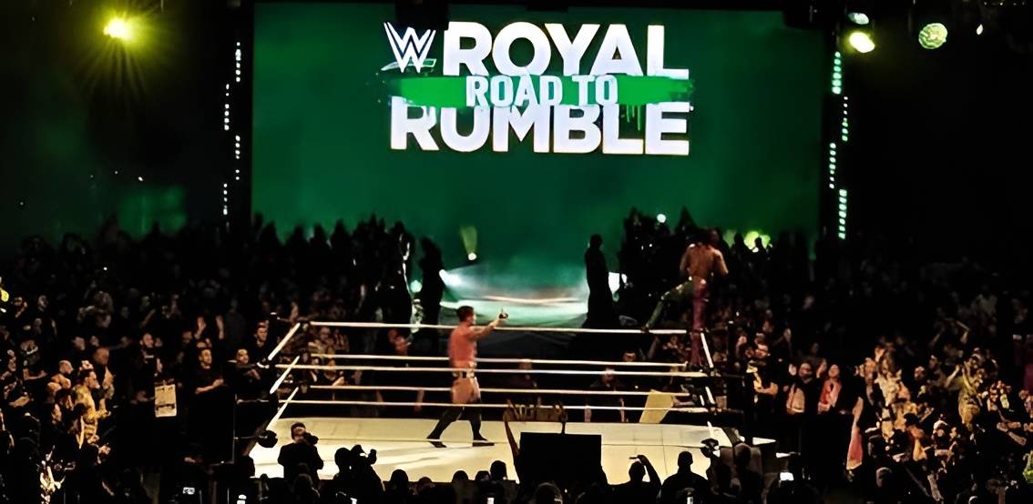 Gala z cyklu "WWE Road to royal Rumble" w Ergo Arenie (fot. Jacek Burdyn)