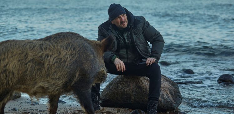 Maciej Żak na planie filmu "Zapiski śmiertelnika" (fot. Dominik Pijański)