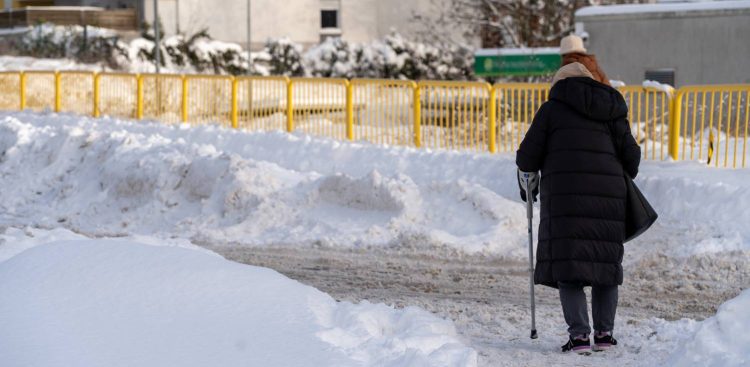 Zima w Gdańsku. 12.01.2026 r. (fot. Paweł Marcinko/KFP)