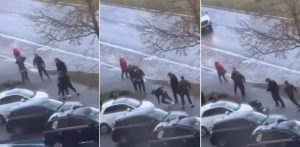 (fot. nagranie z monitoringu w słupskiej "Budowlance")