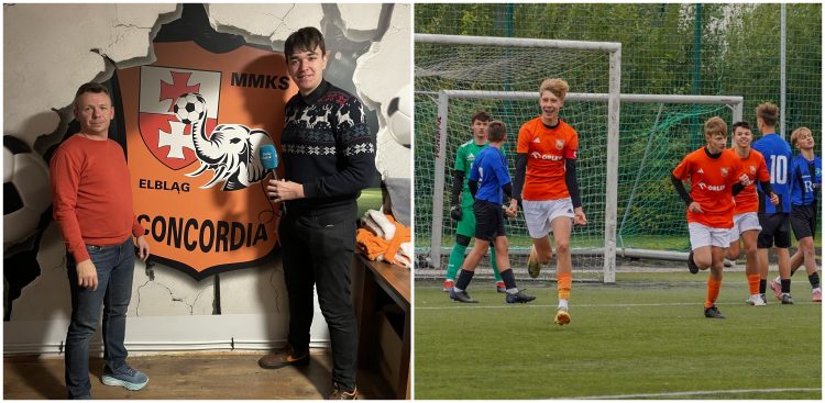 (fot. Radio Gdańsk / Szkółka Piłkarska MMKS Concordia Elbląg/Michał Libuda)