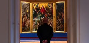 Obraz Hansa Memlinga "Sąd Ostateczny" w Muzeum Narodowym w Gdańsku
(fot. Daniel Słoboda / KFP)