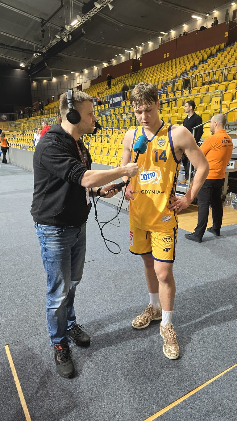 Paweł Kątnik i Filip Kowalczyk (fot. Radio Gdańsk)