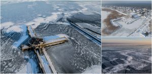 Zima we Pucku i na Mierzei Wiślanej (fot. Krzysztof Mystkowski/Paweł Marcinko / KFP)