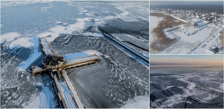 Zima we Pucku i na Mierzei Wiślanej (fot. Krzysztof Mystkowski/Paweł Marcinko / KFP)