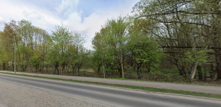 Nieużytki przy ulicy Wojska Polskiego w Kościerzynie (fot. Google Street View)