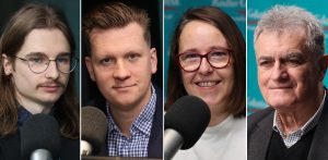 Michał Dziergas, Przemysław Majewski, Kamila Błaszczyk, Bogdan Oleszek (Fot. Radio Gdańsk)