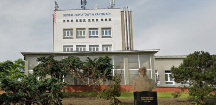Szpital w Kartuzach (fot. Google Street View)