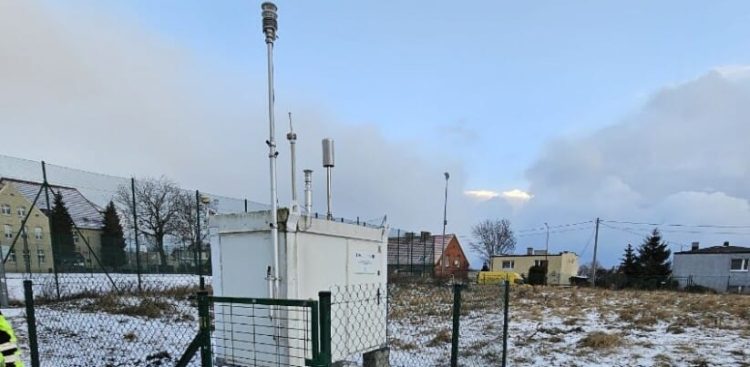 Stacja monitoringu powietrza w Tczewie (fot. UM Tczew)