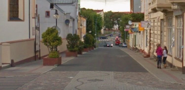 Ulica Królewska w Człuchowie (Fot. Google Street View)