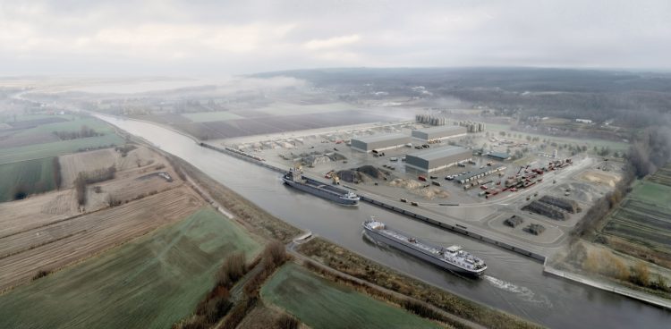 Wizualizacja przebudowy portu w Elblągu (fot. mat. pras.)