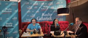 Studio Radia Gdańsk w Amberexpo (fot. B.Brinken/Radio Gdańsk)