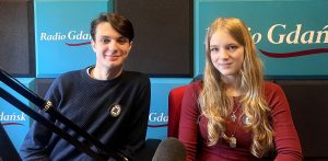 Filip Paprocki i Anna Rosa (fot. Radio Gdańsk/Joanna Merecka-Łotysz)