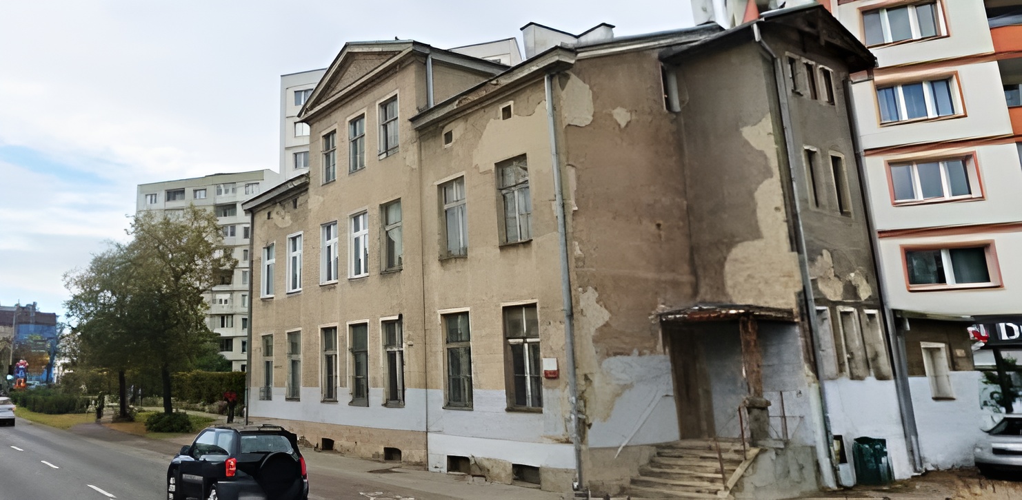 Budynek przy Alei Grunwaldzkiej 117 w Gdańsku, w którym mieszkał Jan Żychoń (fot. Mapy Google)