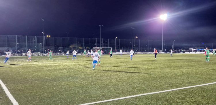 Jantar kontra Gryf. Słupsk, 28.02.2026 r. (fot. Radio Gdańsk/Przemysław Woś)