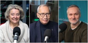 Jolanta Banach, Kazimierz Smoliński i Jarosław Wałęsa (fot. Radio Gdańsk/Adrian Kasprzycki)