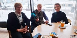 Od lewej: Julita Maciejewicz-Ryś, Anna Rębas, Hanna Wenda-Uszyńska (fot. Radio Gdańsk/Anna Rębas)