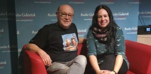 Włodzimierz Raszkiewicz i Katarzyna Bellingham (fot. Radio Gdańsk)