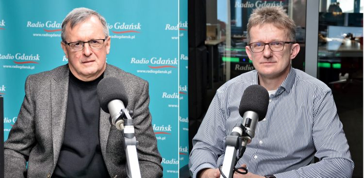 Ireneusz Karaśkiewicz oraz prof. dr hab.  Wojciech Litwin (Fot. Radio Gdańsk/Artur Maszota)