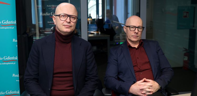 Dr n. med. Łukasz Jaworski i dr n. med. Krzysztof Jarmoszewicz (fot. Radio Gdańsk/Martyna Krawcewicz)
