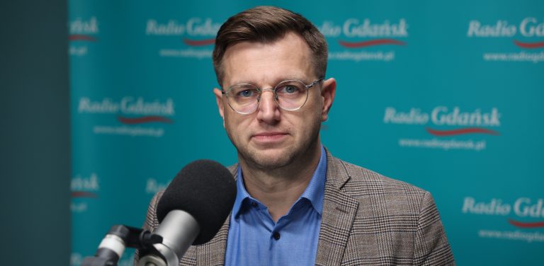 Łukasz Kłos (fot. Radio Gdańsk/Adrian Kasprzycki)