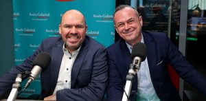 Dr Maciej Goniszewski i Piotr Frankowski (fot. Radio Gdańsk/Martyna Krawcewicz)