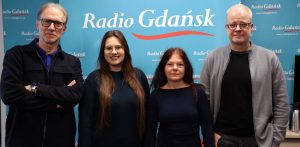 Tomasz Żółtowski, Marika Knapp, Izabela Terek-Jopkiewicz, Dariusz Dikti (fot. Radio Gdańsk)