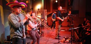 Zespół Majestic w Studiu Koncertowym Radia Gdańsk im. Janusza Hajduna (fot. Radio Gdańsk/Piotr Puchalski)