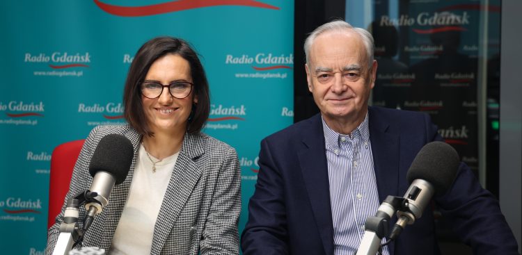 Małgorzata Malara-Świtońska i Zbigniew Canowiecki (fot. Radio Gdańsk/Adrian Kasprzycki)