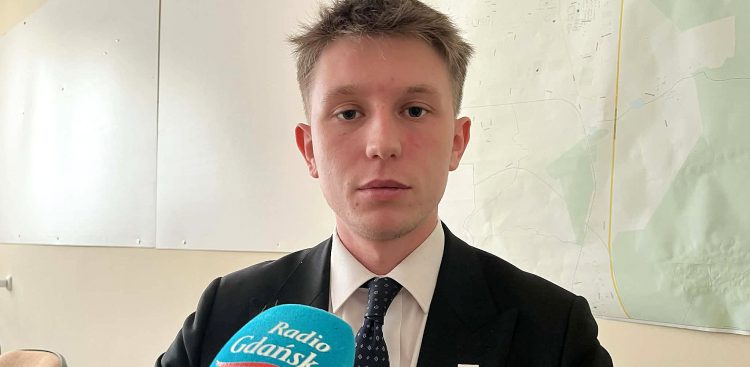 Mateusz Gudaniec (fot. Radio Gdańsk/Kuba Kaługa)