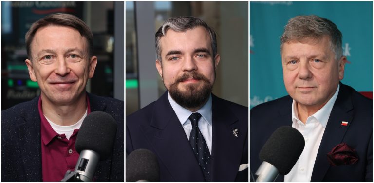 Patryk Gabriel, Michał Urbaniak i Piotr Karczewski (fot. Radio Gdańsk/Adrian Kasprzycki)