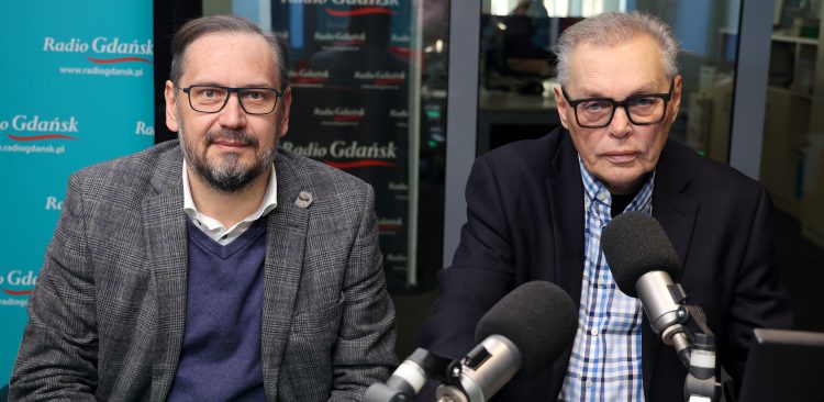 Wiktor Pilarczyk i prof. Piotr Dominiak (fot. Radio Gdańsk/Martyna Krawcewicz)