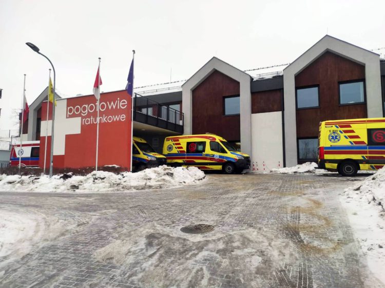 Stacja pogotowia ratunkowego w Pruszczu Gdańskim (fot. Radio Gdańsk/Mateusz Czerwiński)