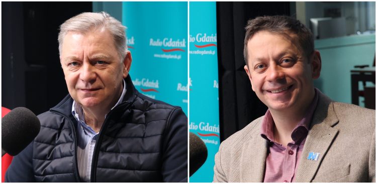 Roman Walasiński i Przemysław Kitowski (fot. Radio Gdańsk/Adrian Kasprzycki)