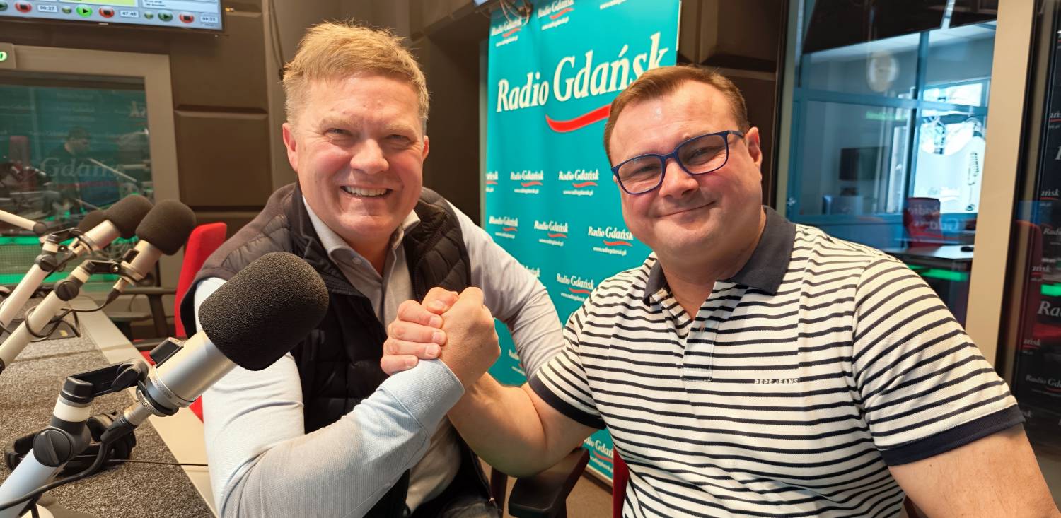 Sławomir Siezieniewski i Leszek Blanik (fot. Radio Gdańsk)