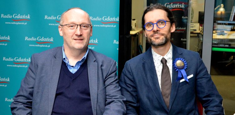 Tomasz Rembalski i Marcin Szerle (fot. Radio Gdańsk/Martyna Krawcewicz)