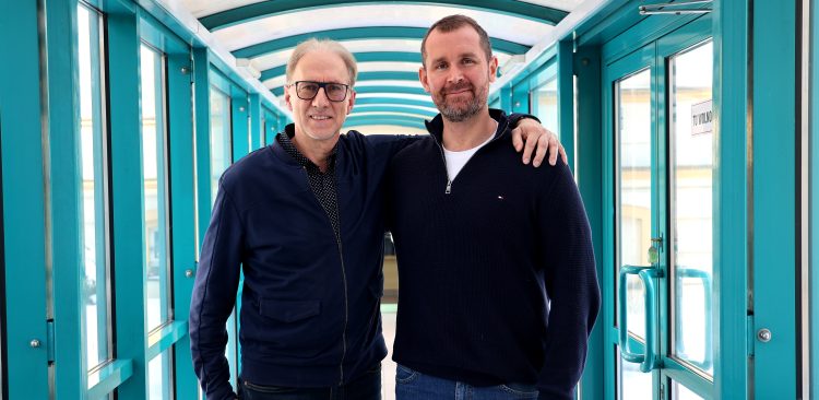 Tomasz Żółtowski i Jakub Maj (Fot. Radio Gdańsk/Martyna Krawcewicz)