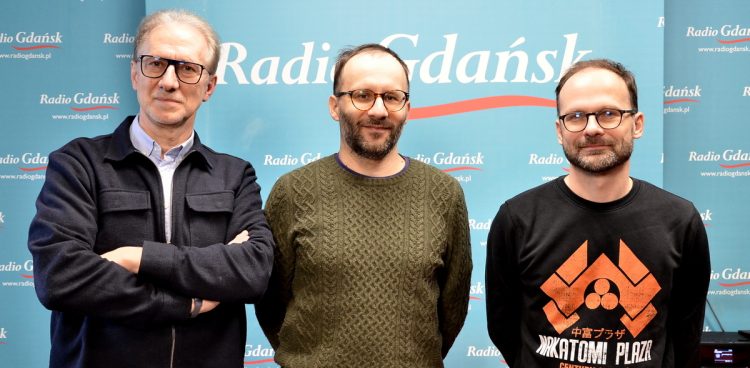 Tomasz Żółtowski, prof. Paweł Sitkiewicz, dr Bartosz Filip (fot. Radio Gdańsk)