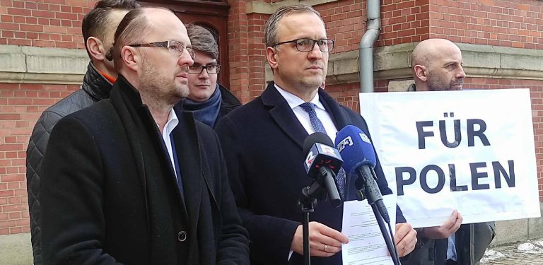 Gdańscy i Sopoccy radni PiS chcą odkupienia GPEC. Gdańsk, 25.02.2026 r. (fot. Radio Gdańsk/Mateusz Czerwiński)