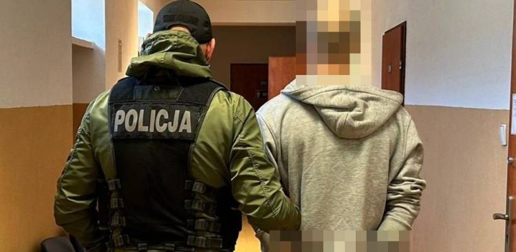 Zatrzymany za posiadanie narkotyków (fot. KMP w Słupsku)