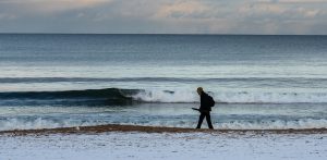 Bałtyk zimą - zdjęcie ilustracyjne (fot. KFP/Anna Rezulak)