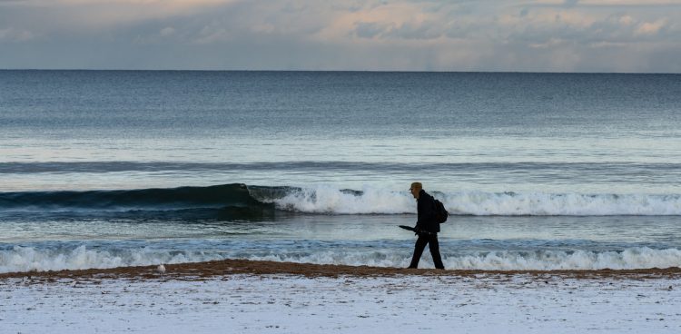 Bałtyk zimą - zdjęcie ilustracyjne (fot. KFP/Anna Rezulak)