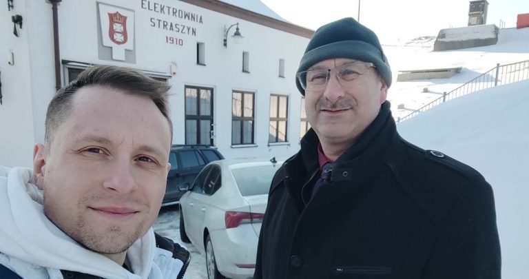 Mateusz Czerwiński i Andrzej Kamonciak (fot. Radio Gdańsk/Mateusz Czerwiński)
