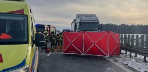 Miejsce zdarzenia (fot. Straż Pożarna)