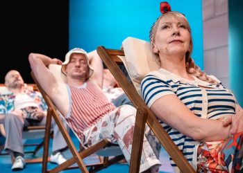 Próba generalna spektaklu "Gdynia. Fordewind" (fot. Piotr Pędziszewski)